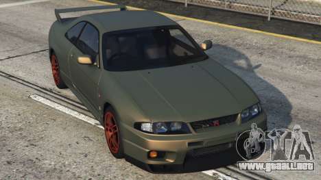 Nissan Skyline GT-R Lunar Green