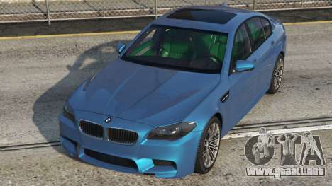 BMW M5 (F10) Blue Sapphire