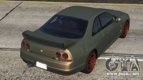 Nissan Skyline GT-R Lunar Green