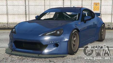 Toyota GT 86 Rocket Bunny Regal Blue