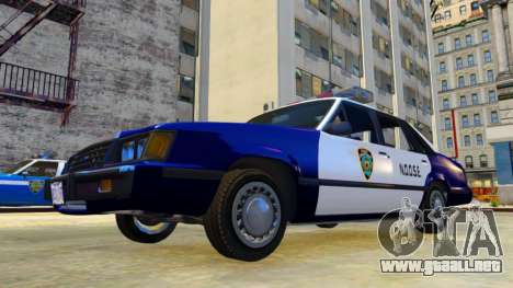 Ford LTD LX 1985 N.O.O.S.E. Sirena Slicktop para GTA 4