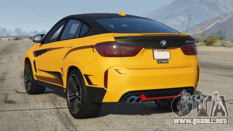 BMW X6 M (F86) Sunglow