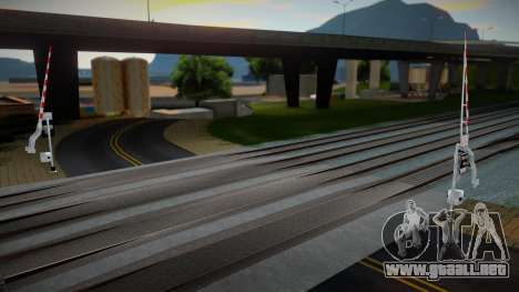 Railroad Crossing Mod Slovakia v8 para GTA San Andreas