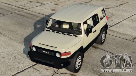 Toyota FJ Cruiser Moon Mist