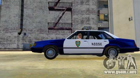 Ford LTD LX 1985 N.O.O.S.E. Sirena Slicktop para GTA 4