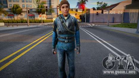 Half-Life 2 Rebels Female v2 para GTA San Andreas