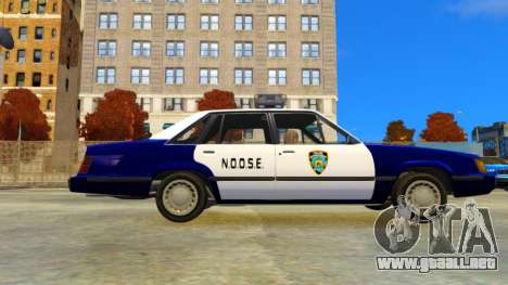 Ford LTD LX 1985 N.O.O.S.E. Sirena Slicktop para GTA 4