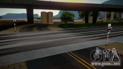 Railroad Crossing Mod Slovakia v22 para GTA San Andreas