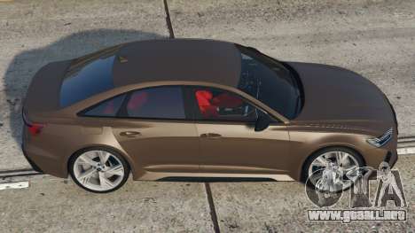 Audi RS 6 Sedan (C8) Tobacco Brown