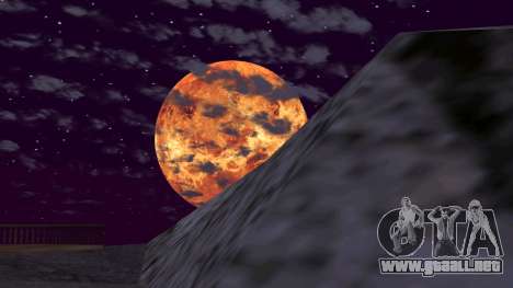 Planeta Venus en lugar de luna para GTA San Andreas