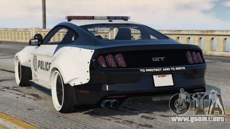 Ford Mustang GT Liberty Walk Police