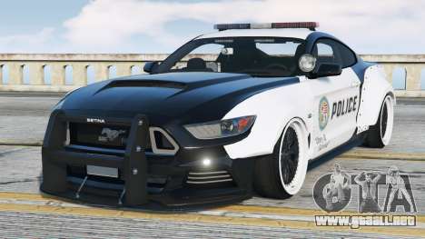 Ford Mustang GT Liberty Walk Police