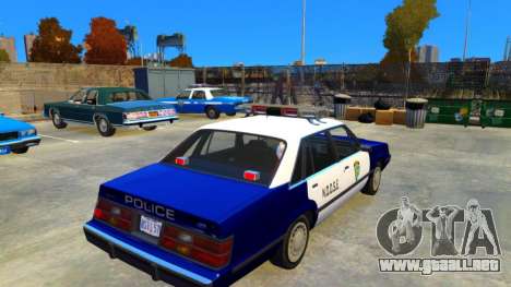 Ford LTD LX 1985 N.O.O.S.E. Sirena Slicktop para GTA 4