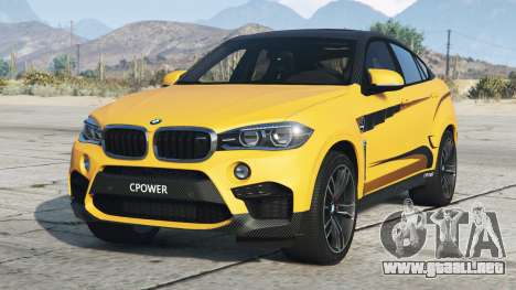 BMW X6 M (F86) Sunglow