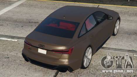 Audi RS 6 Sedan (C8) Tobacco Brown