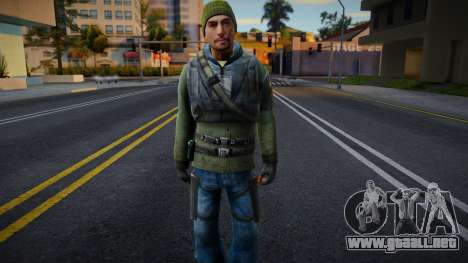 Half-Life 2 Rebels Male v9 para GTA San Andreas