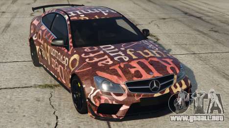 Mercedes-Benz C 63 AMG Russet