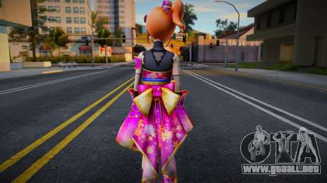 Chika Love Live Recolor 1 para GTA San Andreas