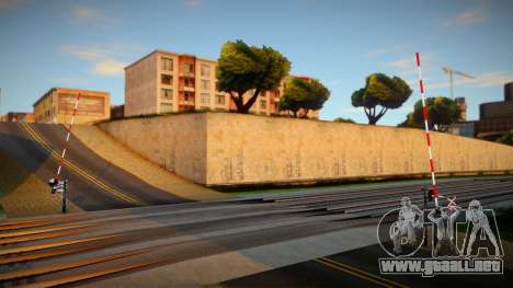 Railroad Crossing Mod Czech v1 para GTA San Andreas