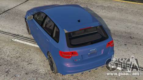 Audi RS 3 Sportback (8PA) Bahama Blue