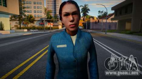 Half-Life 2 Citizens Female v5 para GTA San Andreas