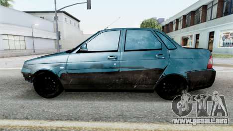 Lada Priora Sedán (2170) Negro espeluznante para GTA San Andreas