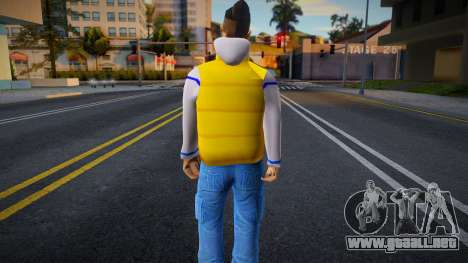 El chico de la chaqueta amarilla para GTA San Andreas