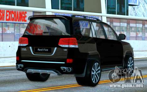 Toyota Land Cruiser 200 KHANN Ver HSS III para GTA San Andreas