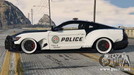 Ford Mustang GT Liberty Walk Police