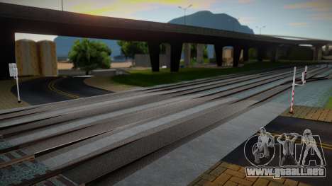 Railroad Crossing Mod Slovakia v3 para GTA San Andreas
