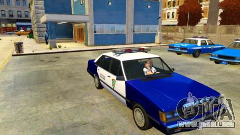 Ford LTD LX 1985 N.O.O.S.E. Sirena Slicktop para GTA 4