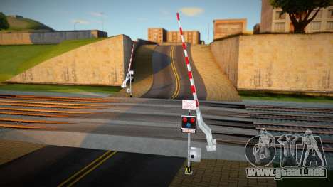 Railroad Crossing Mod Slovakia v8 para GTA San Andreas