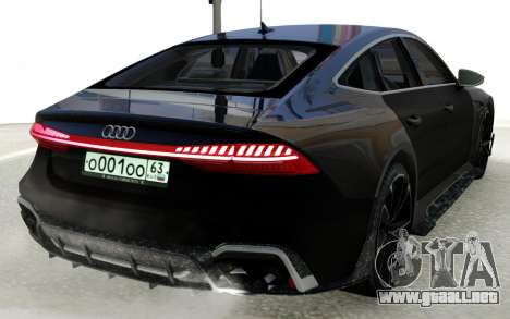 Audi RS7 Sportback 4.0 TFSI MHEV Tip-tronic para GTA San Andreas