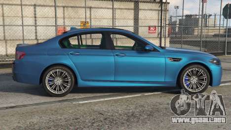 BMW M5 (F10) Blue Sapphire