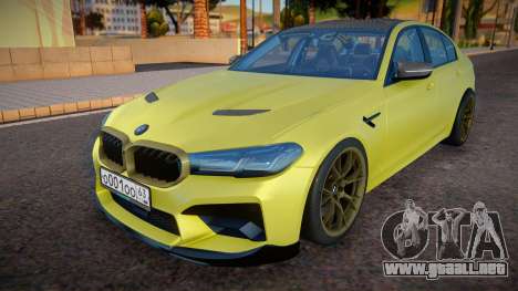 BMW M5 CS Sapphire para GTA San Andreas