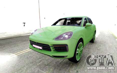 Porsche Cayenne 2020 para GTA San Andreas