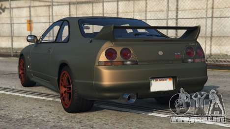 Nissan Skyline GT-R Lunar Green