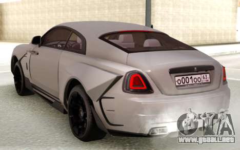 Rolls Royce Wraith Silver para GTA San Andreas