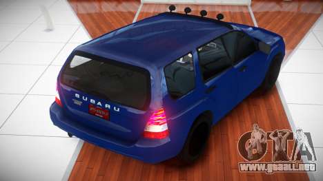 Subaru Forester FW V1.1 para GTA 4