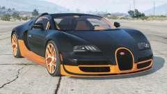 Bugatti Veyron Grand Sport Roadster Vitesse 2012 Gunmetal [Replace] para GTA 5