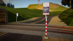 Railroad Crossing Mod Slovakia v21 para GTA San Andreas