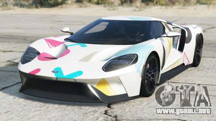 Ford GT Bright Turquoise para GTA 5