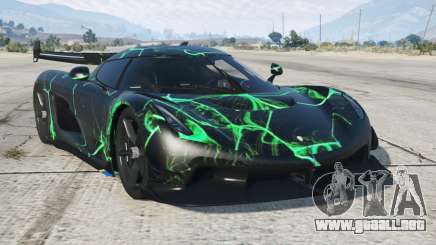 Koenigsegg Jesko Deep Teal para GTA 5