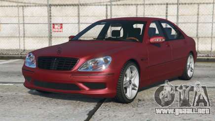 Mercedes-Benz S 55 AMG (W220) Falu Red [Add-On] para GTA 5