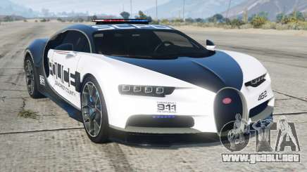 Bugatti Chiron Hot Pursuit Police [Replace] para GTA 5