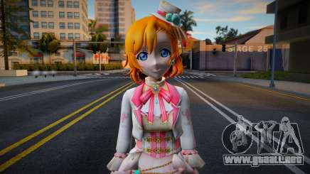 Honoka Love Live Recolor 1 para GTA San Andreas