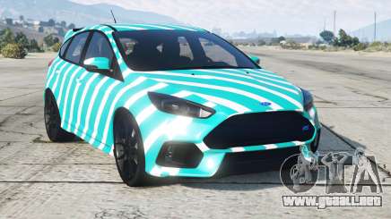 Ford Focus RS Bright Turquoise para GTA 5