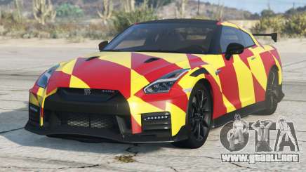 Nissan GT-R Nismo Pigment Red para GTA 5