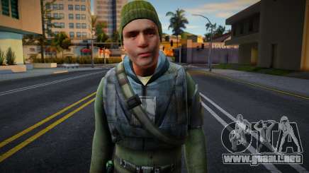 Half-Life 2 Rebels Male v6 para GTA San Andreas