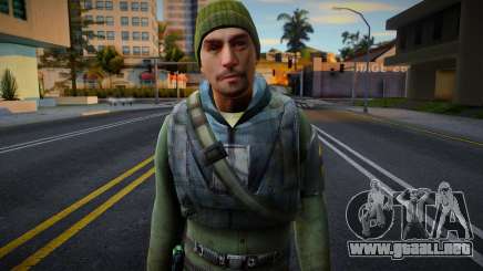 Half-Life 2 Rebels Male v9 para GTA San Andreas